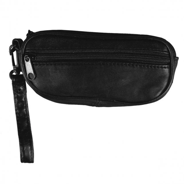 Exceptional Hot Leathers SGC3001 Soft Leather Eyeglass Case7X2X3 Professional