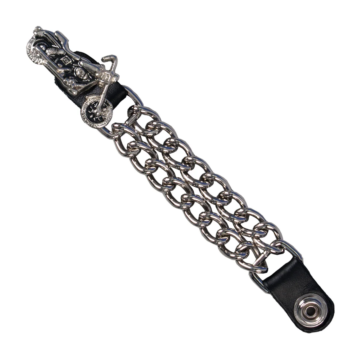 Natural Hot Leathers VXC1008 Motorcycle Medallion Vest Extender High-Quality