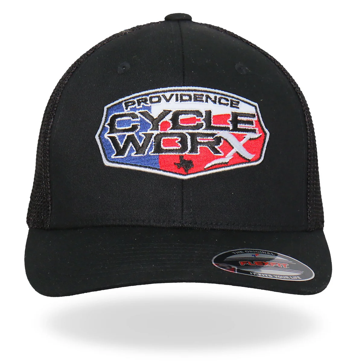 Detailed Hot Leathers PWA1005 Providence Cycle Worx Texas Patch Hat Natural