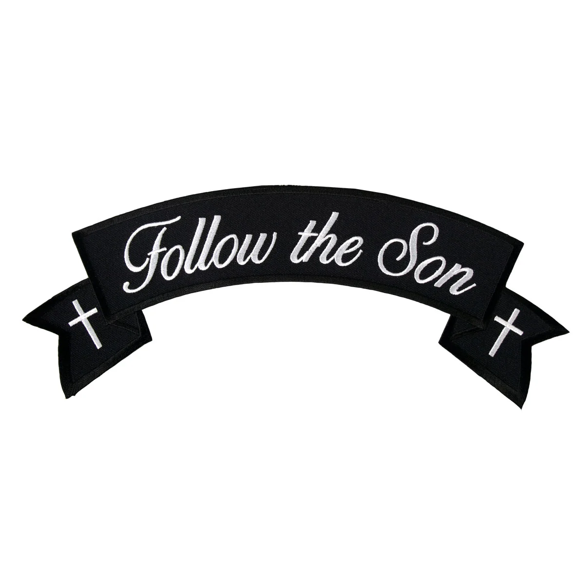 Natural Hot Leathers PPM2101 Follow The Son Banner 4 x 1 Patch Excellent