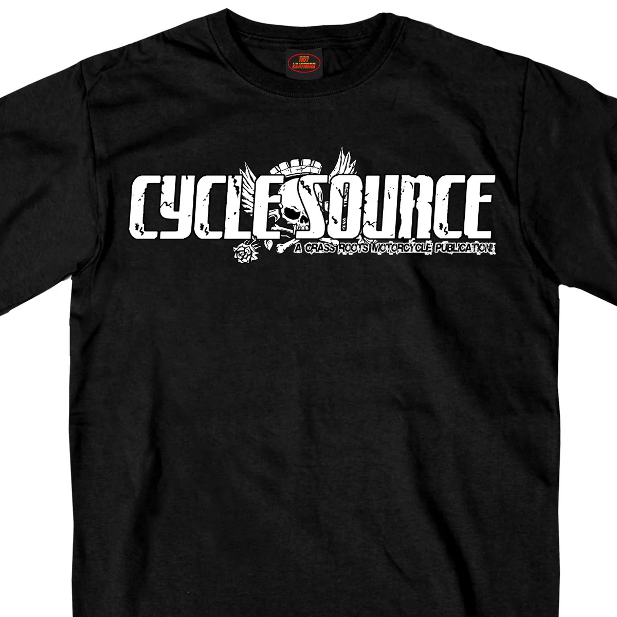 High-Quality Cycle Source Magazine CSM1008 Men s Scooter Tramp Black T-Shirt Advanced
