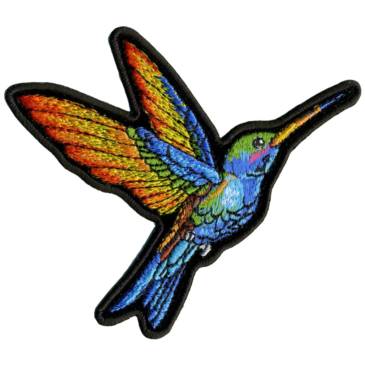 Original Design Hot Leathers PPA7550 Small Hummingbird 4 x 3.5 Patch Dependable