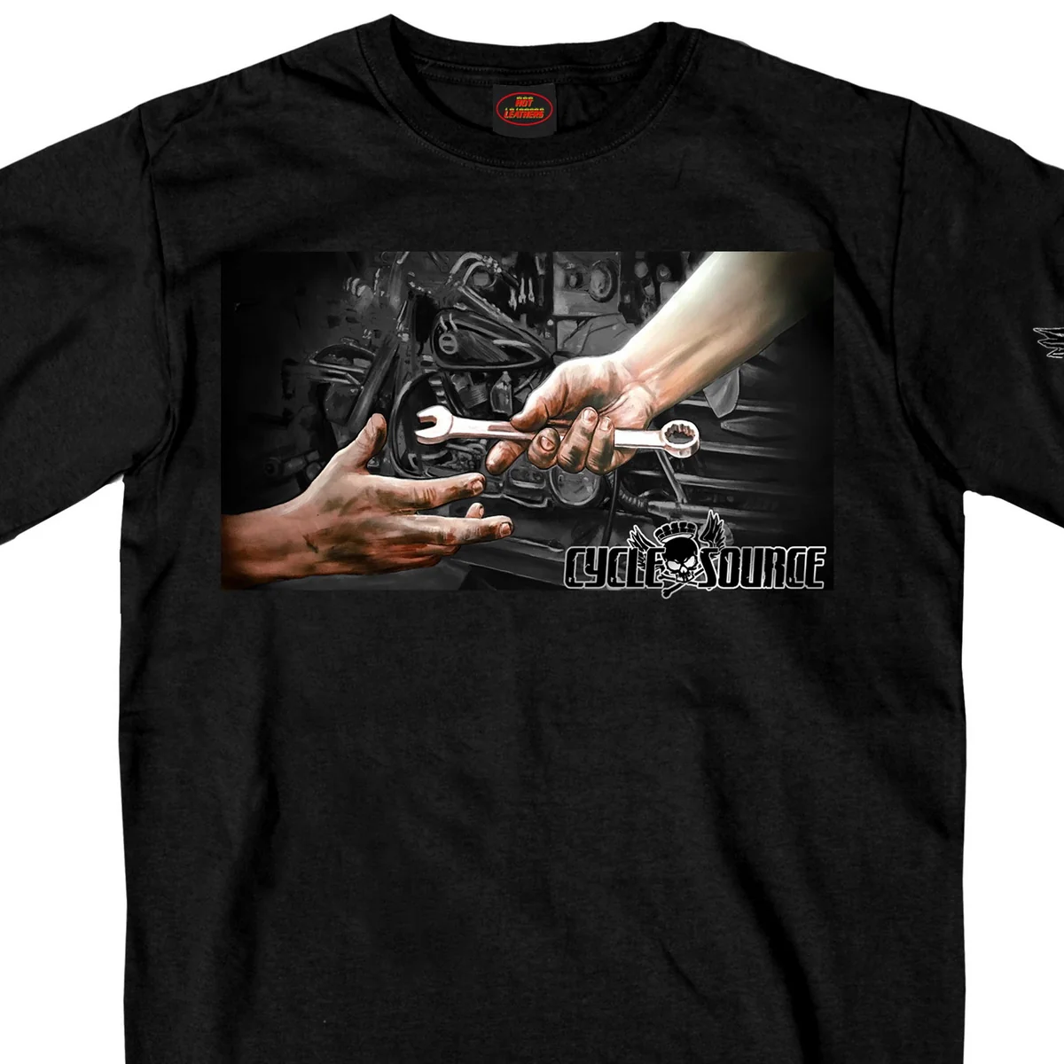 Smooth Cycle Source Magazine CSM1005 Men s Built Not Bought Black T-Shirt Effective