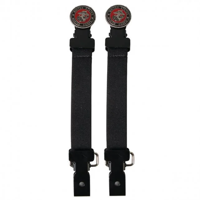 Modern Hot Leathers BUA2023 Marines Motorcycle Riding Pant Clips Soft