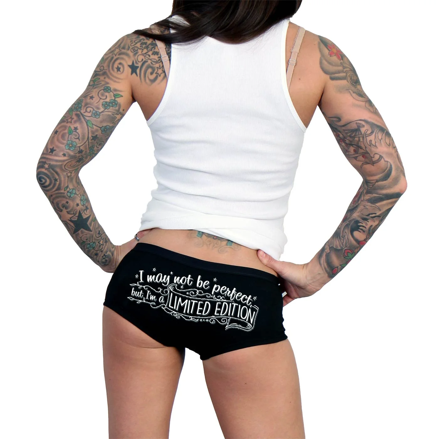 Soft Hot Leathers PTB7397 Limited Edition Boy Shorts Lightweight