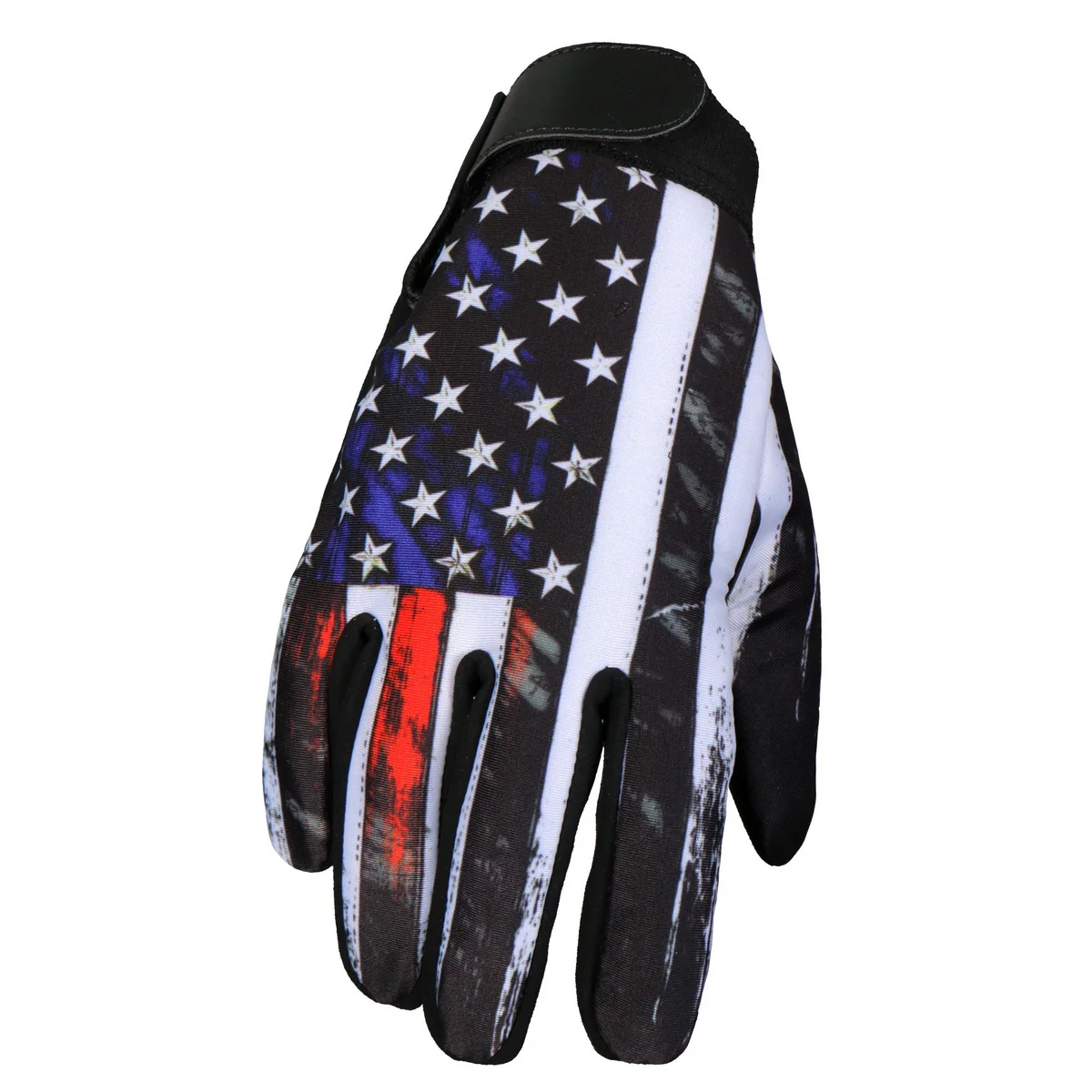 High-Grade Hot Leathers GVM3002 Vintage American Flag Mechanics Glove Flexible