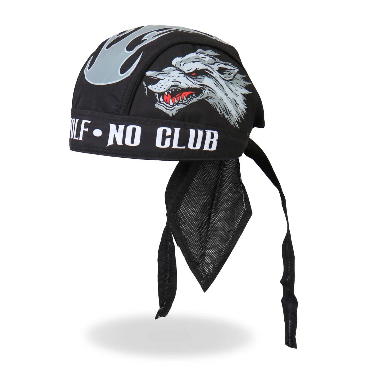 High-Performance Hot Leathers HWH1041 Lone Wolf Headwrap Official