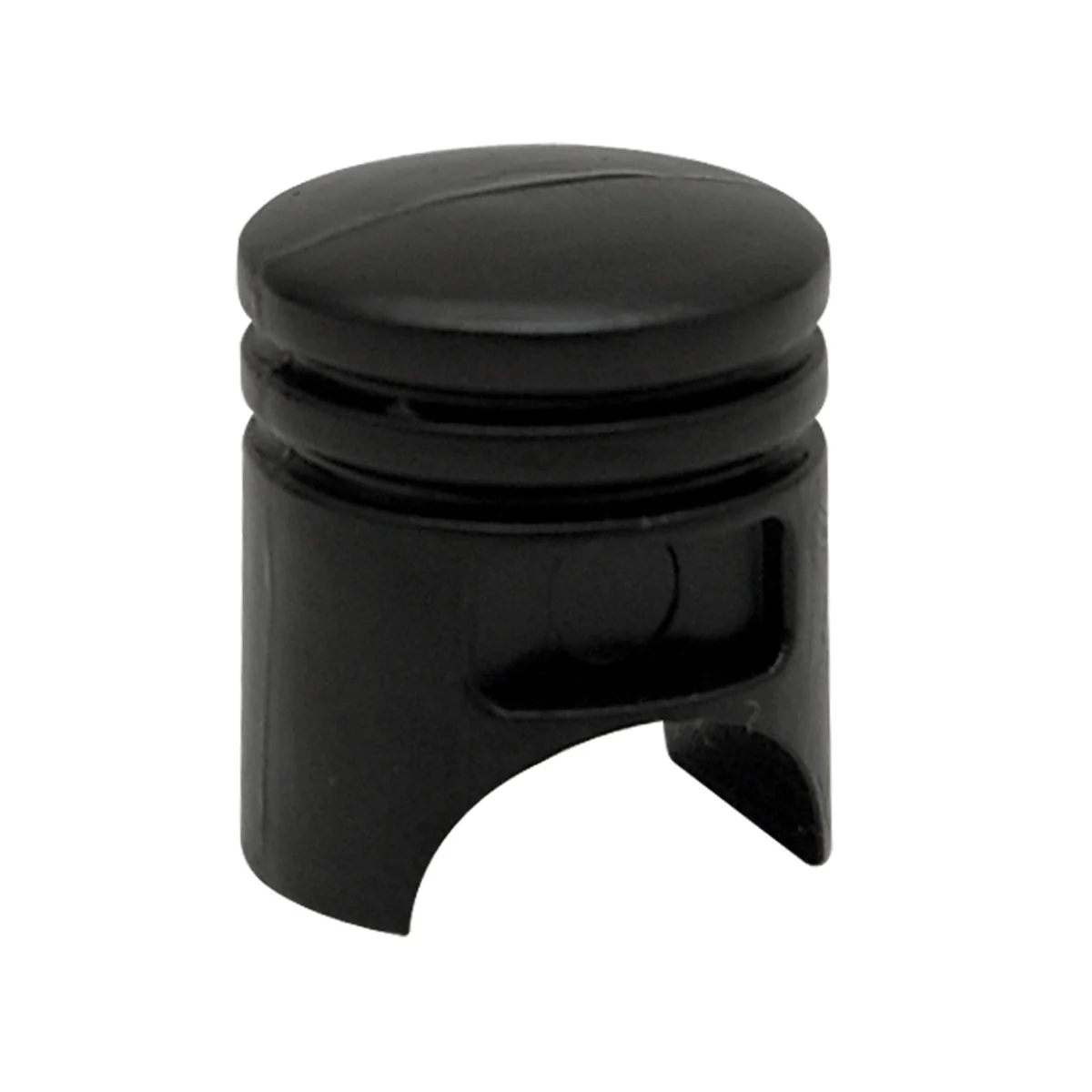 Advanced Hot Leathers MPA1209 Black Piston Valve Caps Cover Fashionable