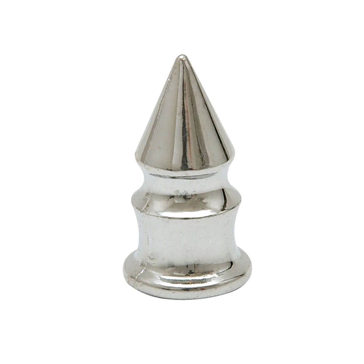 Innovative Hot Leathers MPA1212 Chrome Spike Valve Caps User-Friendly