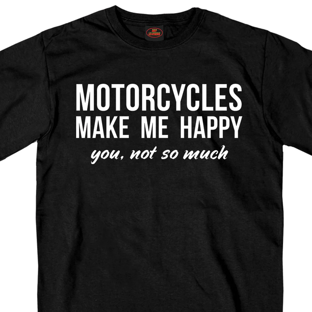 Reliable Hot Leathers GSB359 Men s You Not So Much Black Short Sleeve T-Shirt Elite