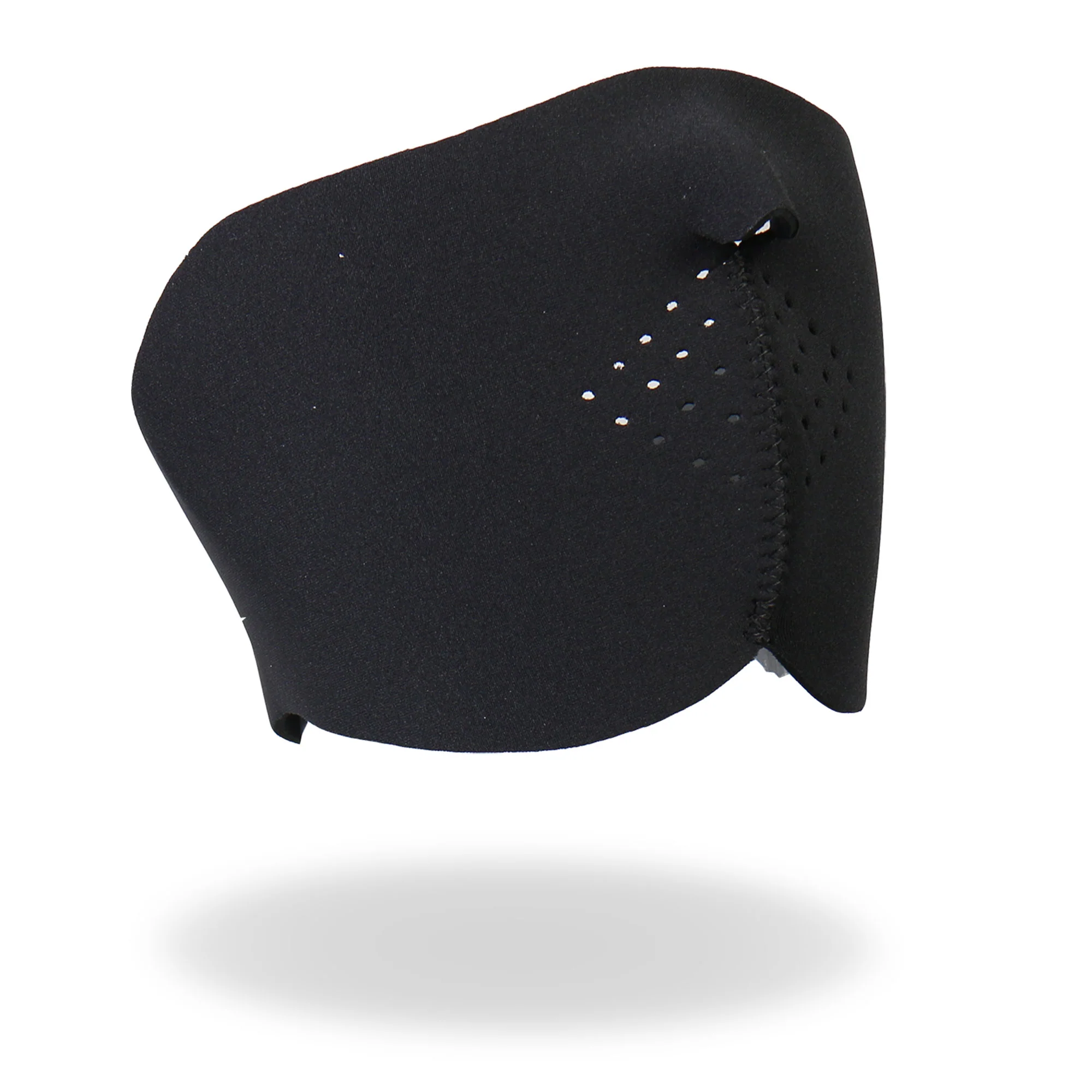 Crafted Hot Leathers FMB1001 Black Neoprene 1 2 Face Mask Dependable