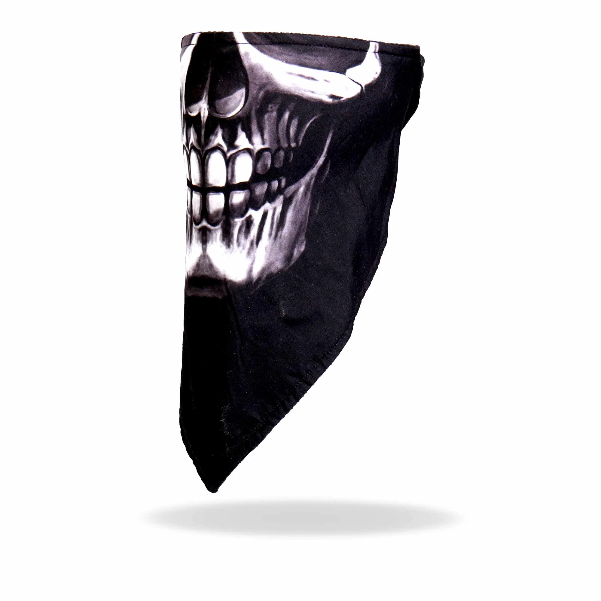 Lightweight Hot Leathers FWC1001 Human Skull Face Wrap Neck Warmer Consistent