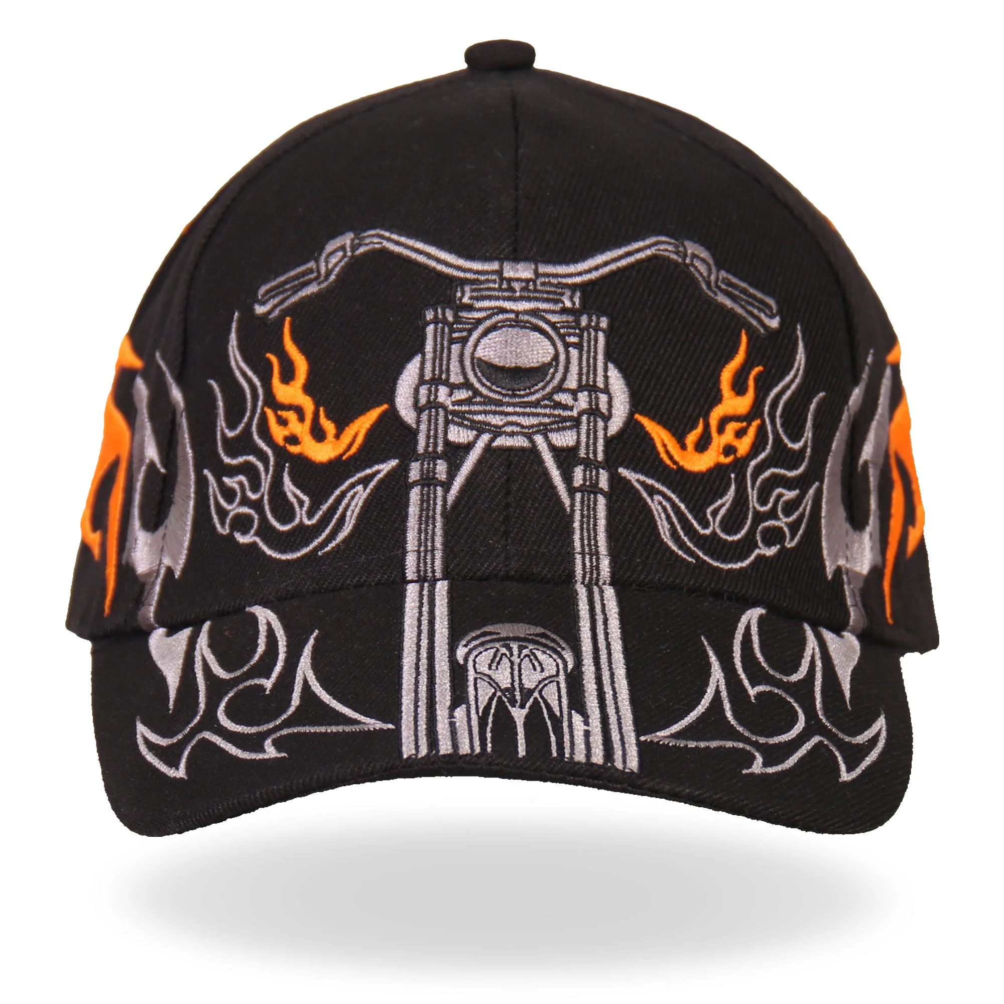 Flexible Hot Leathers BCA1024 Tribal Bike Ball Cap Excellent