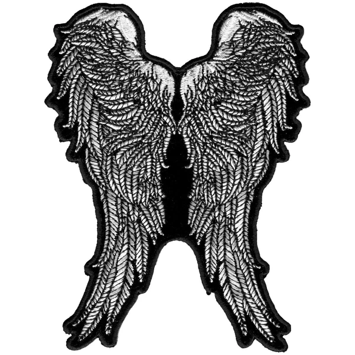 Proven Hot Leathers 4 x 5 Angel Roses Patch PPA8273 Reliable