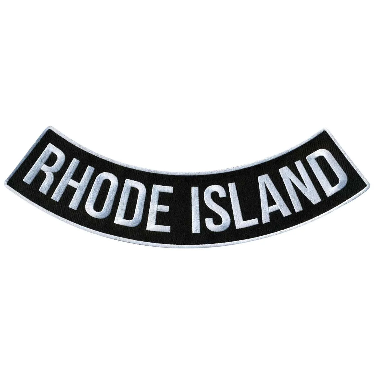 Secure Hot Leathers Rhode Island 12 X 3 Bottom Rocker Patch PPM5077 Exceptional