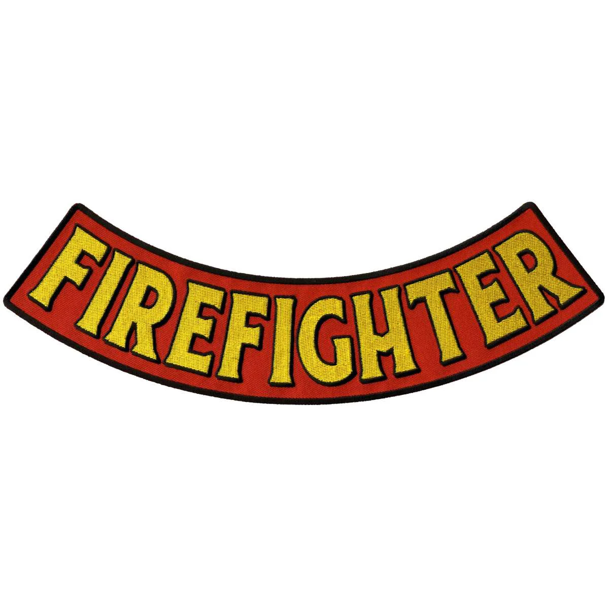 Efficient Hot Leathers Firefighter 12 X 3 Bottom Rocker Patch PPM5131 Casual