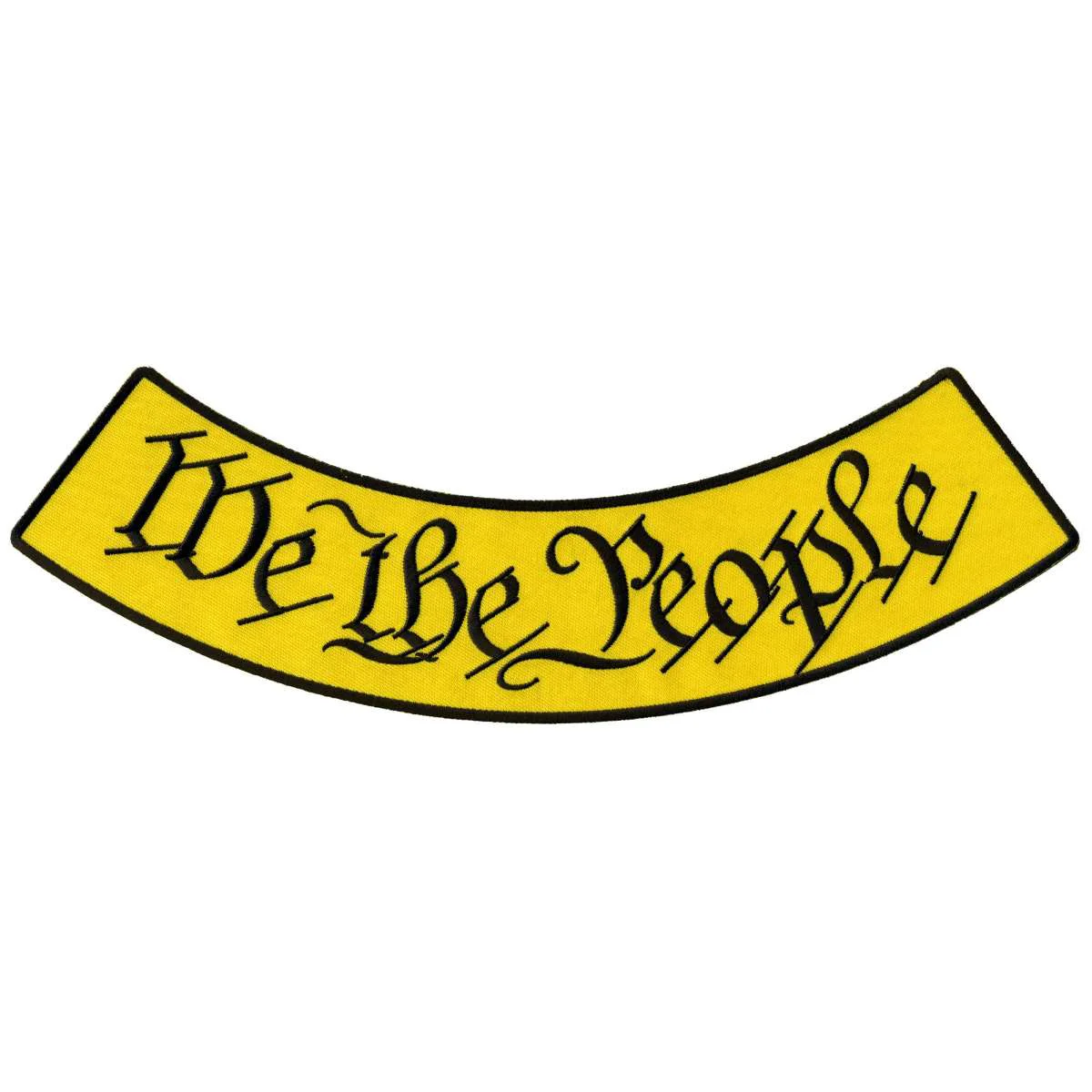 Exceptional Hot Leathers We The People 12 X 3 Bottom Rocker Patch PPM5165 Refined