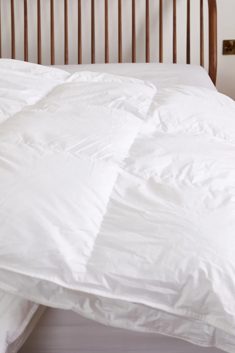Flexible Foxford Feather Down Duvet - Single 4.5 Tog Smooth