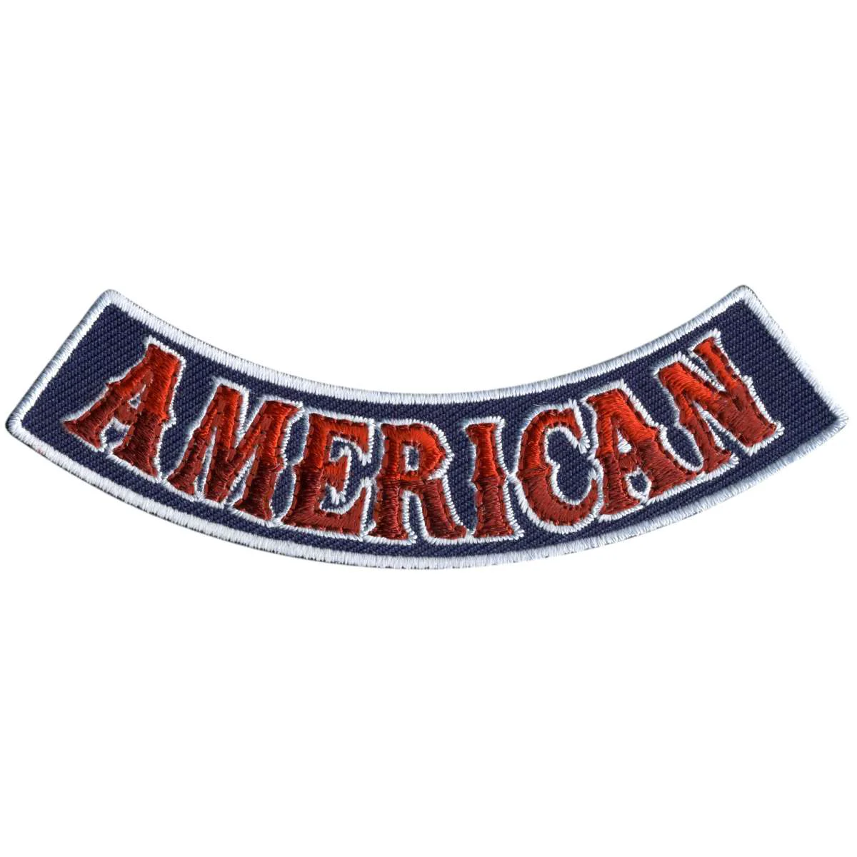 High-End Hot Leathers American 4 X 1 Bottom Rocker Patch PPM5108 Advanced