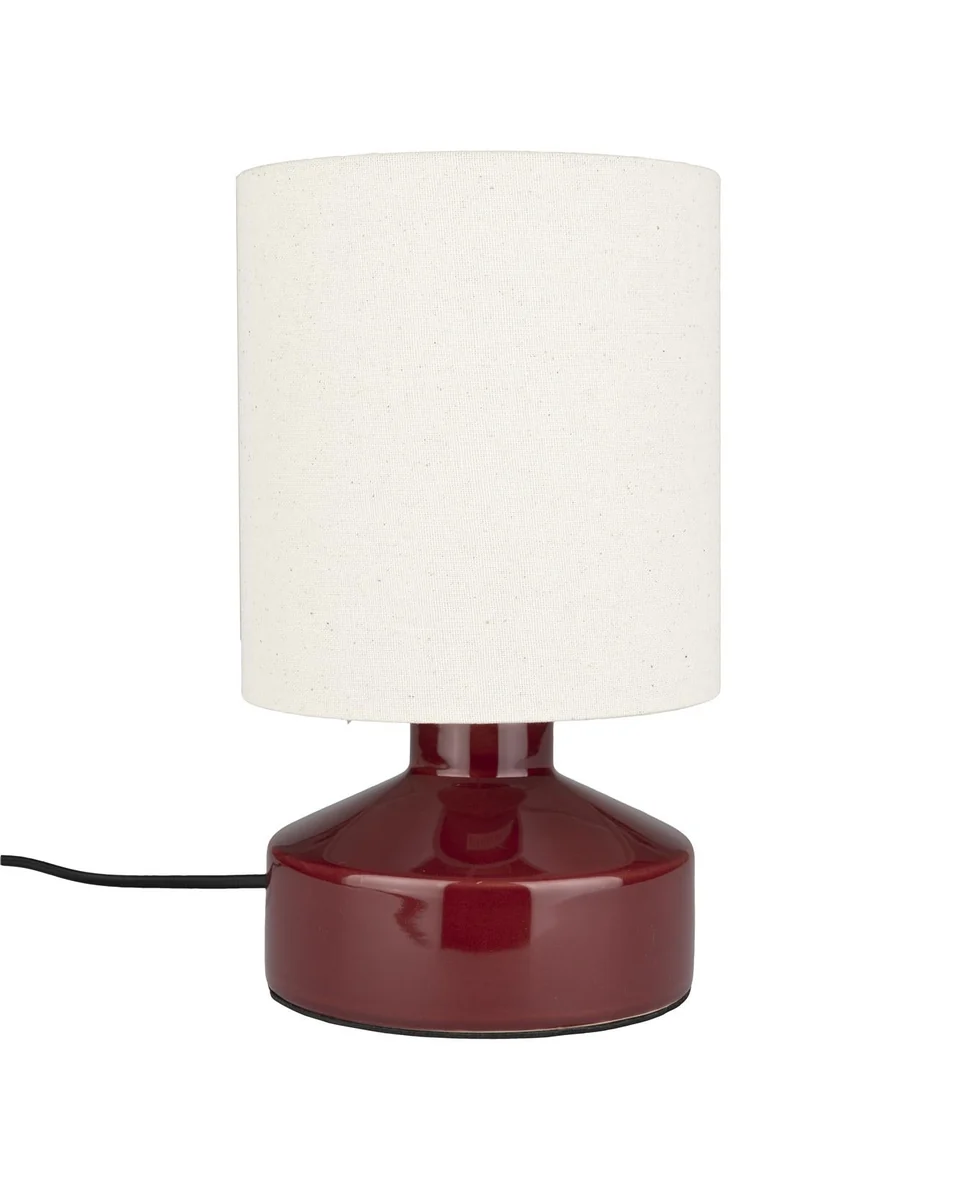 Eco-Friendly Table Lamp Nook- Red High-Performance