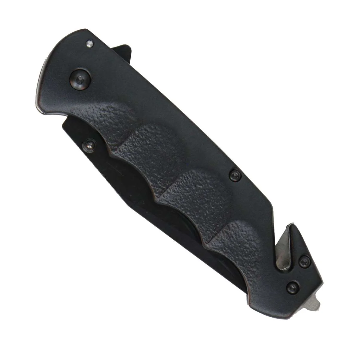 Soft Hot Leathers Black Matte Knife w Clip KNA1151 Sophisticated