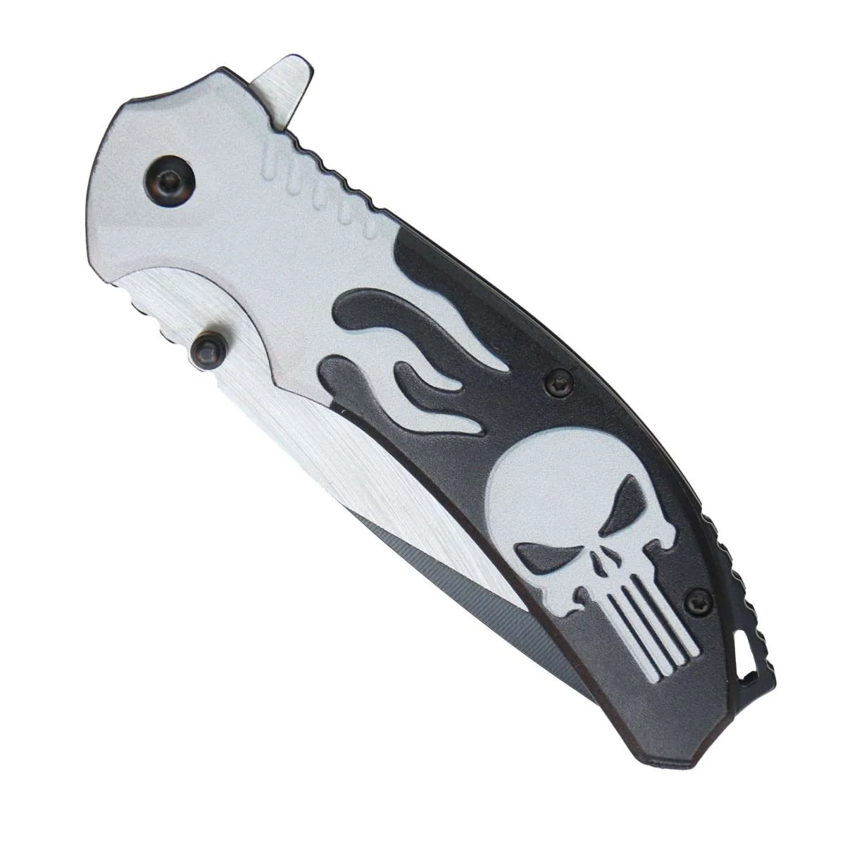 Excellent Hot Leathers Bad Skull Knife KNA1147 High-Grade