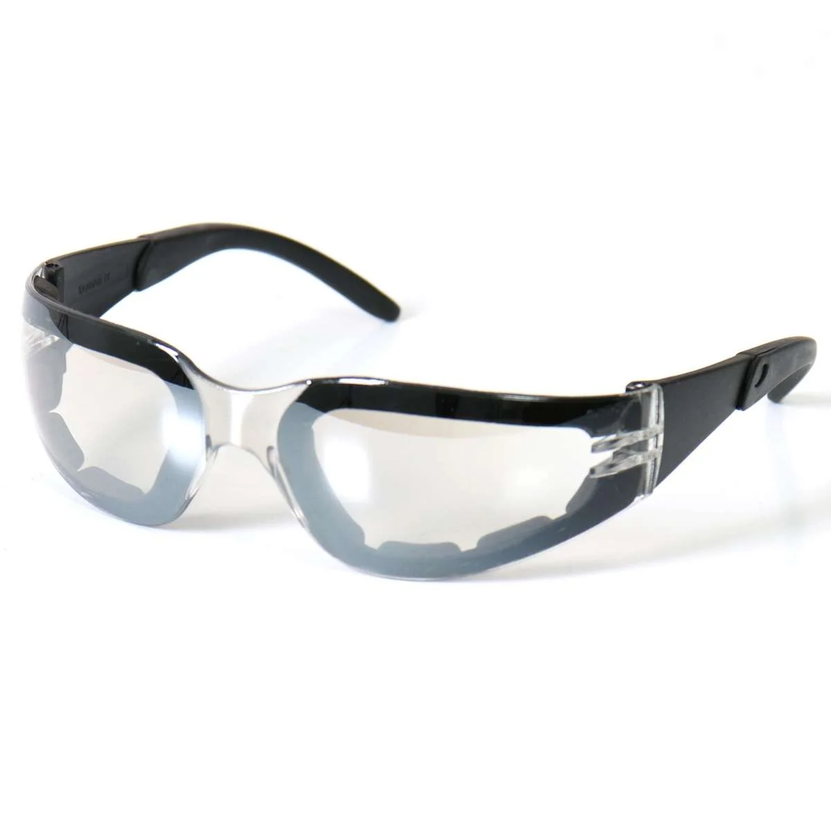 Authentic Hot Leathers Rider Plus Sunglasses w Clear Mirror Lenses SGF1016 Carefully Designed
