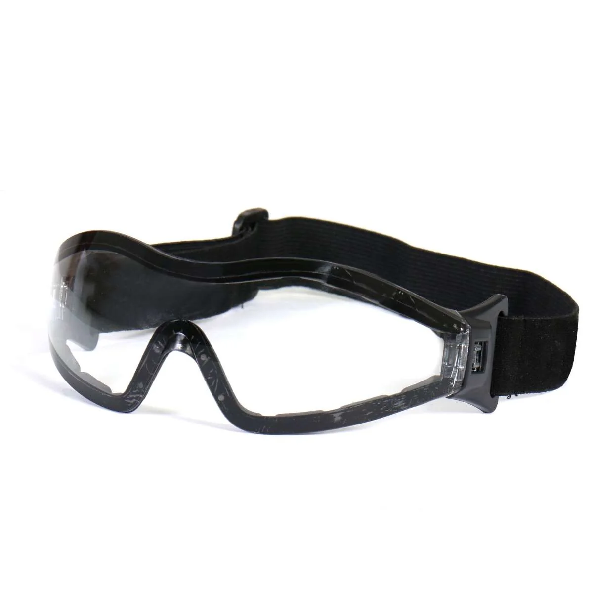Detailed Hot Leathers Ares Safety Goggles with Clear Lenses SGG1012 Green