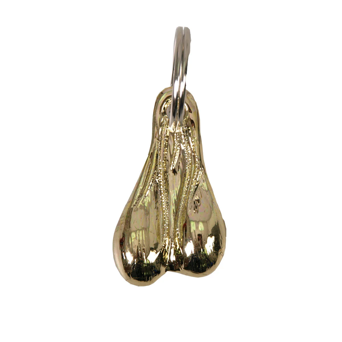 Clean Hot Leathers Brass Balls Key Chain KCB2001 Consistent