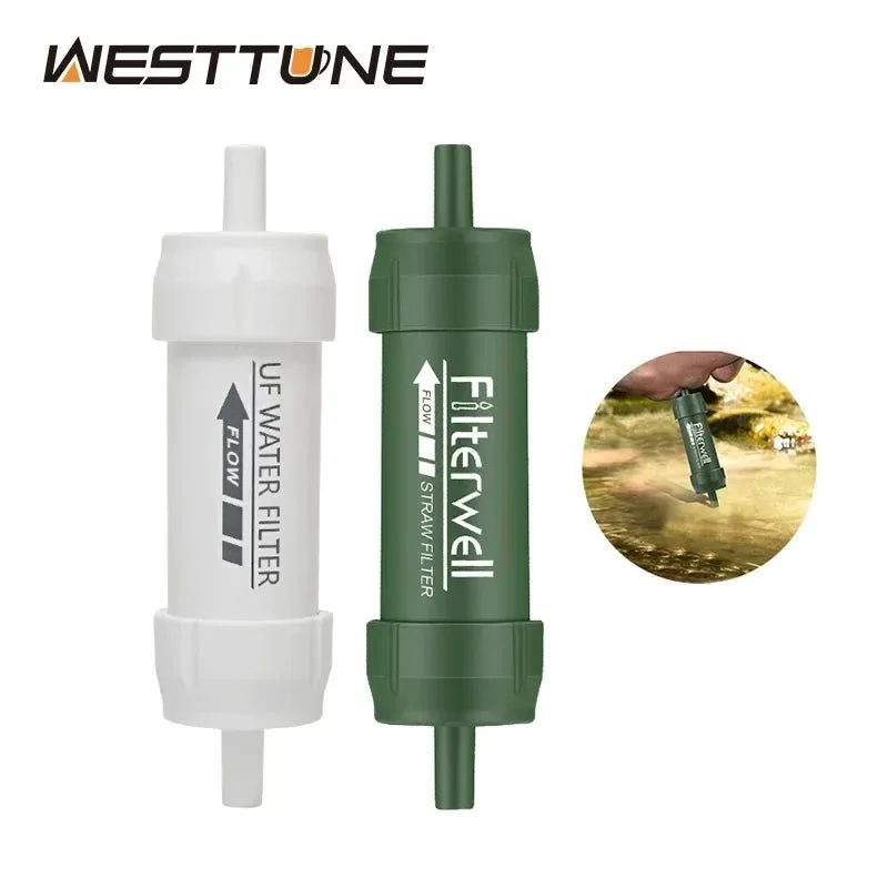 Certified Portable Micron Water Purifier Straw – Compact Hollow-Fibre Filtration for Camping Hiking Emergency Survival Next-Generation