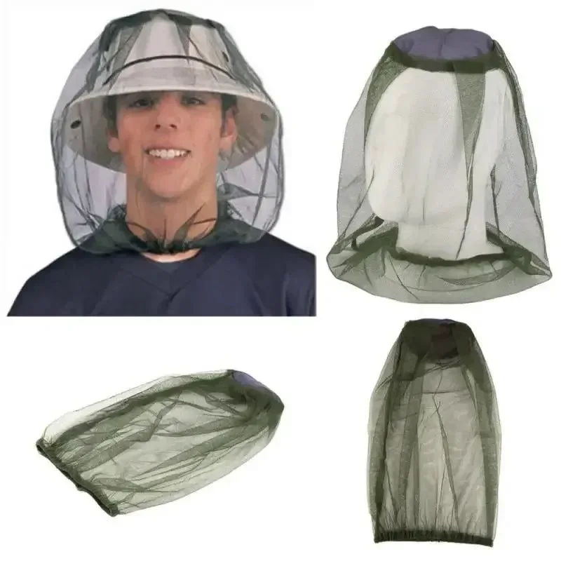 Specialty Outdoor Travel Camping Mosquito Net Hat - Insect Bug and Bee Protection Carefully Designed