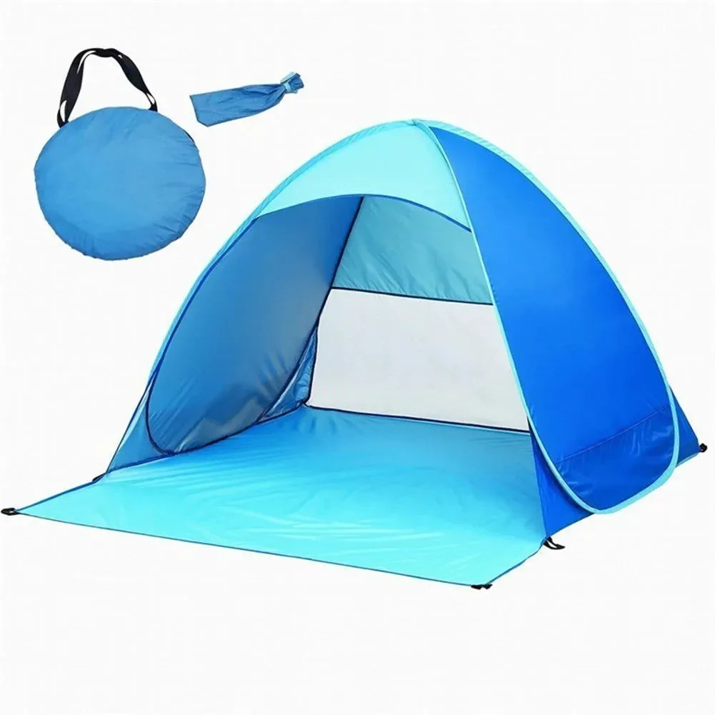 Effective Quick Automatic Beach Tent - UPF50 Outdoor Sun Shelter Portable Beach Canopy for Camping and Fishing Outstanding