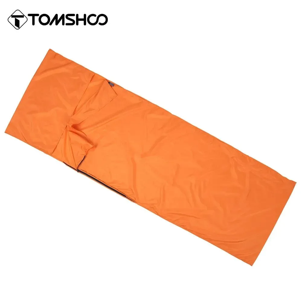 Expertly Made Portable Sleeping Bag Liner with Pillowcase - 70x210CM Polyester Pongee for Camping Hiking and Travel Original