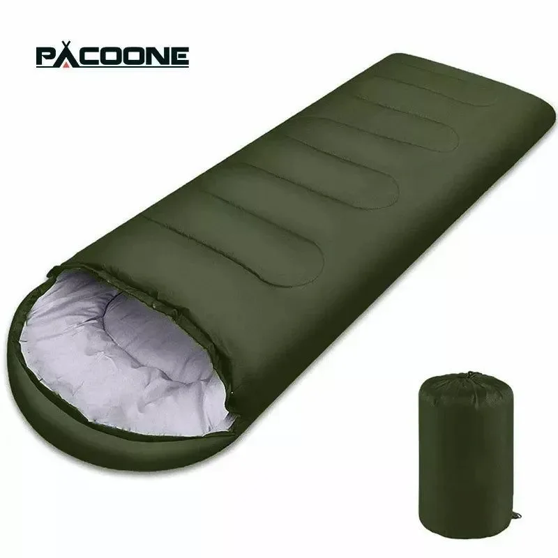 Prestigious 4-Season Cotton Sleeping Bag – Lightweight Winter Envelope Mummy Bag for Backpacking Camping Elegant