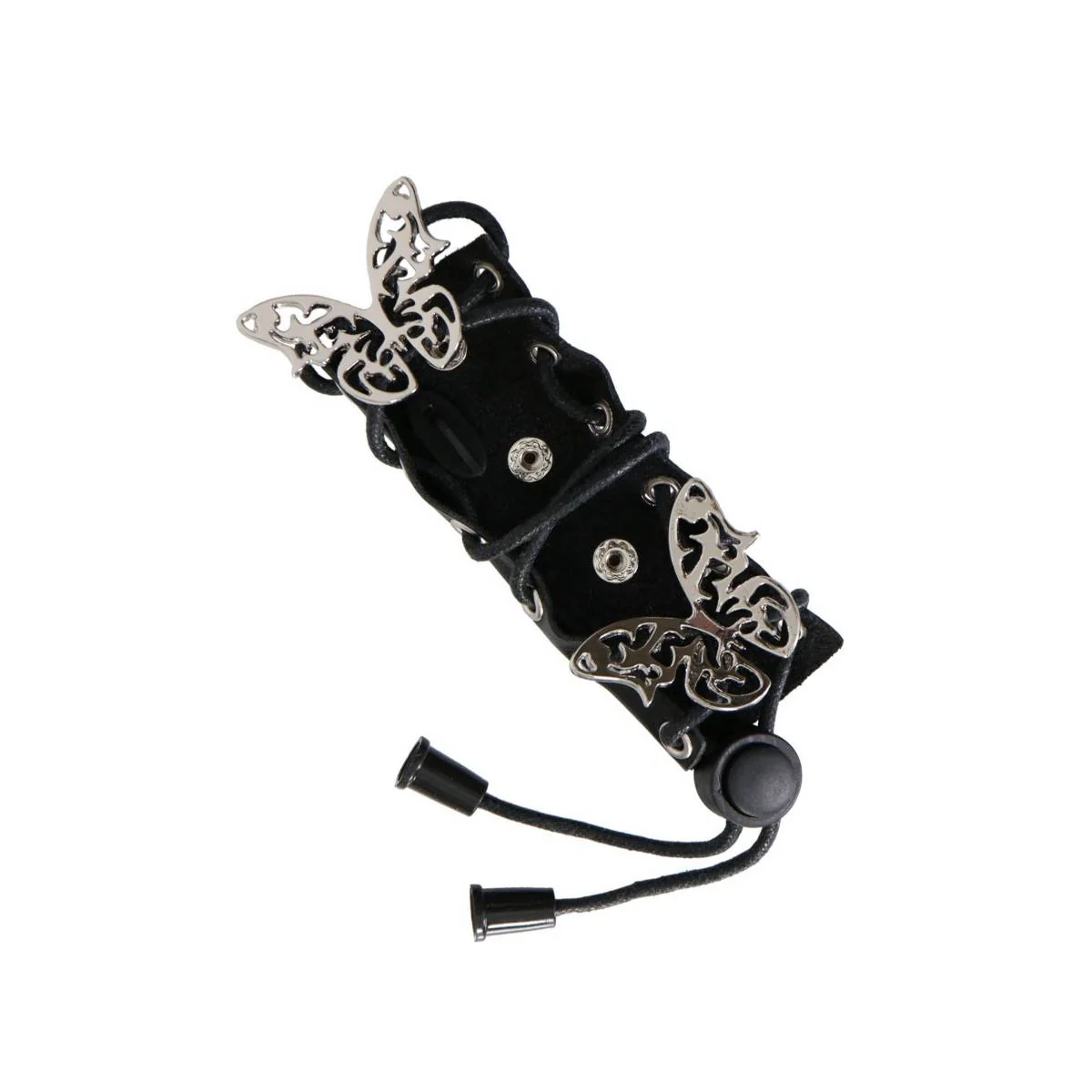 Fast Hot Leathers HRG5006 Laced Butterfly Hair Glove Prestigious