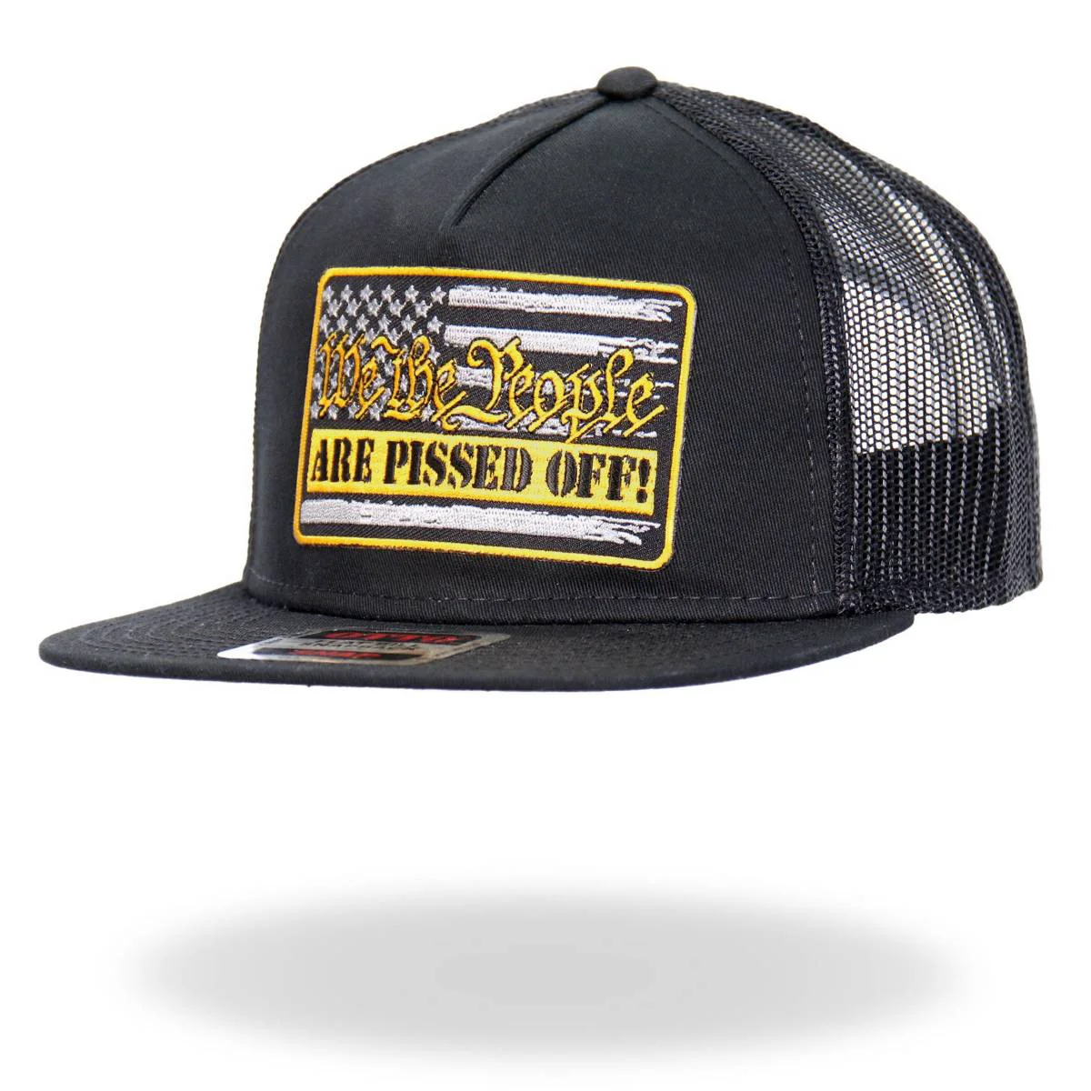 Sustainable Hot Leathers We the People Snapback Hat GSH2046 Artisan