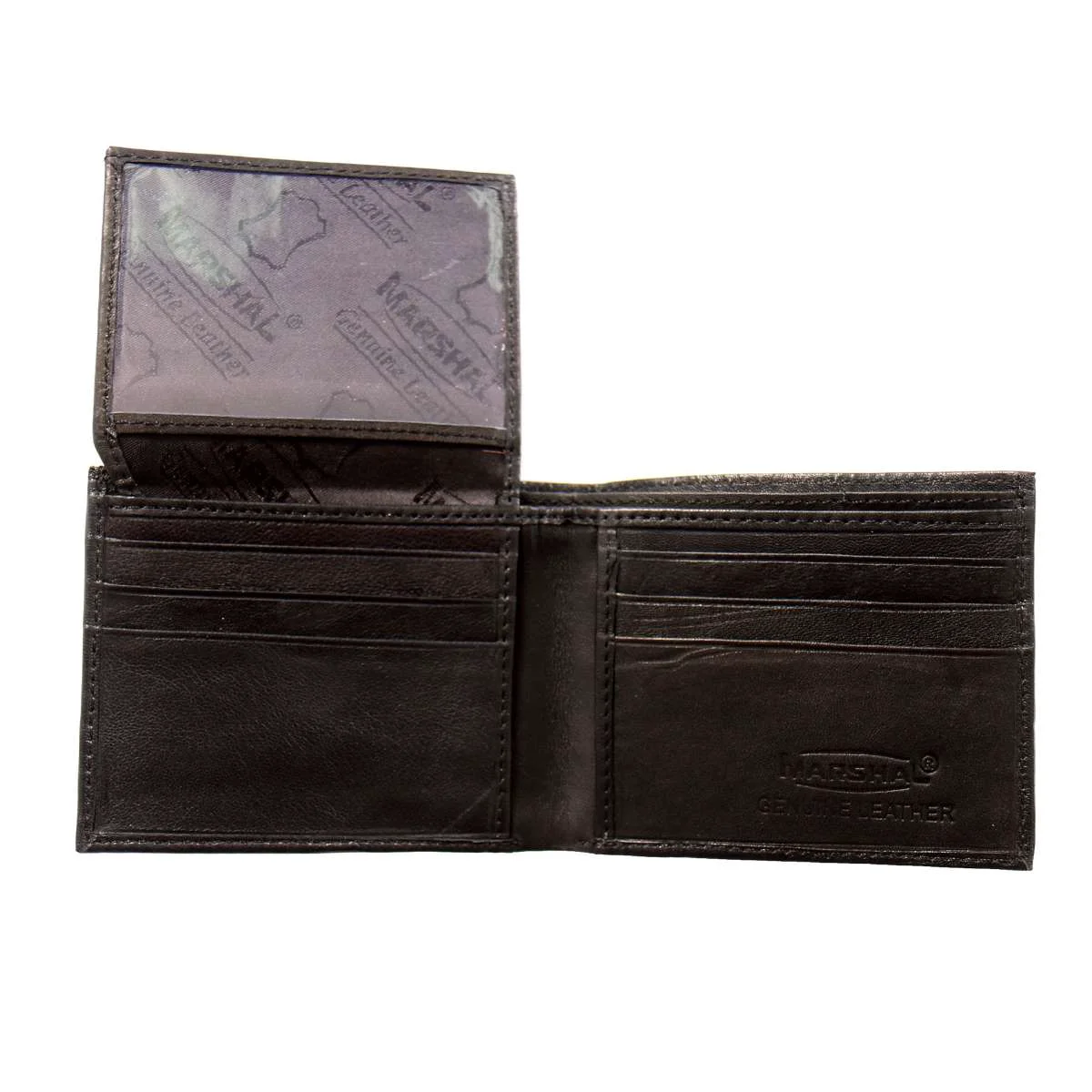 Selected Hot Leathers Bifold RFID Blocking Wallet Minimalist