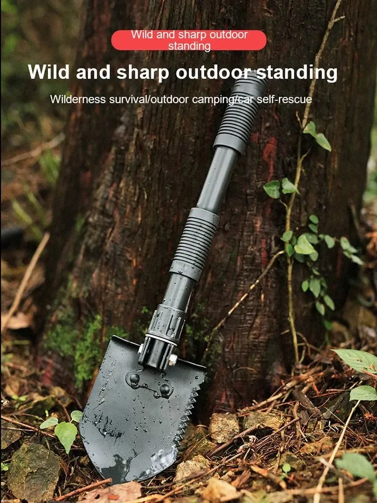 Practical Multifunctional Folding Tactical Shovel for Camping and Survival Next-Generation
