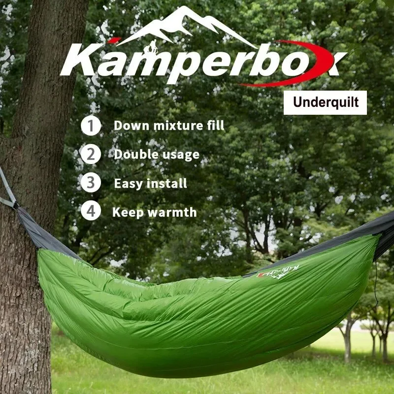 Verified Hammock Underquilt Sleeping Bag – Down Cotton Hybrid Camping Quilt 193×112cm Quality