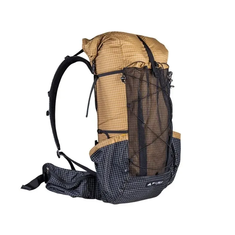 Verified Qi Dian Pro Travel Camping Hiking Backpack Ultralight Frameless 40 16L Outdoor Pack Genuine