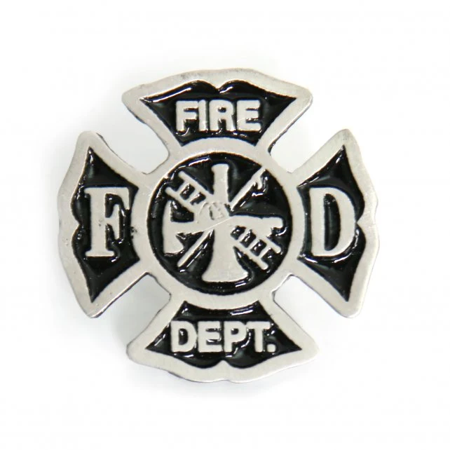 High-Grade Milwaukee Leather MLP9230 Fire Department Pin For Jackets Vest Hats and Clothing Authentic