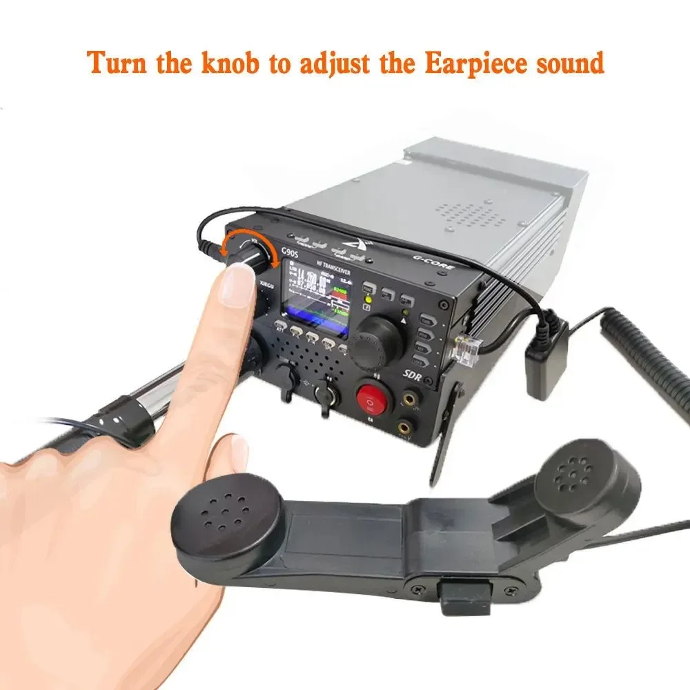 Pure XIEGU G90 G90S Handheld Microphone – H250 for Short Wave HF Transceiver Emergency Communication Prestigious