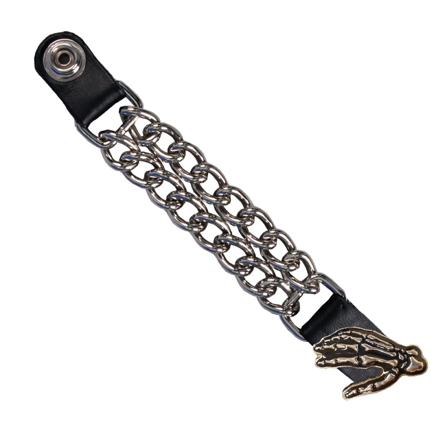 Easy-to-Use Hot Leathers Skeleton Hand Vest Extender VXC1035 Reliable