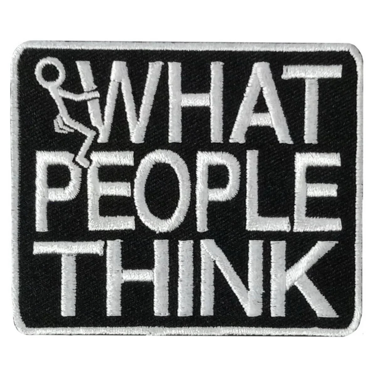 Comfortable Hot Leathers What People Think 3 X 2.5 Embroidered Patch PPW1300 Environmentally Friendly