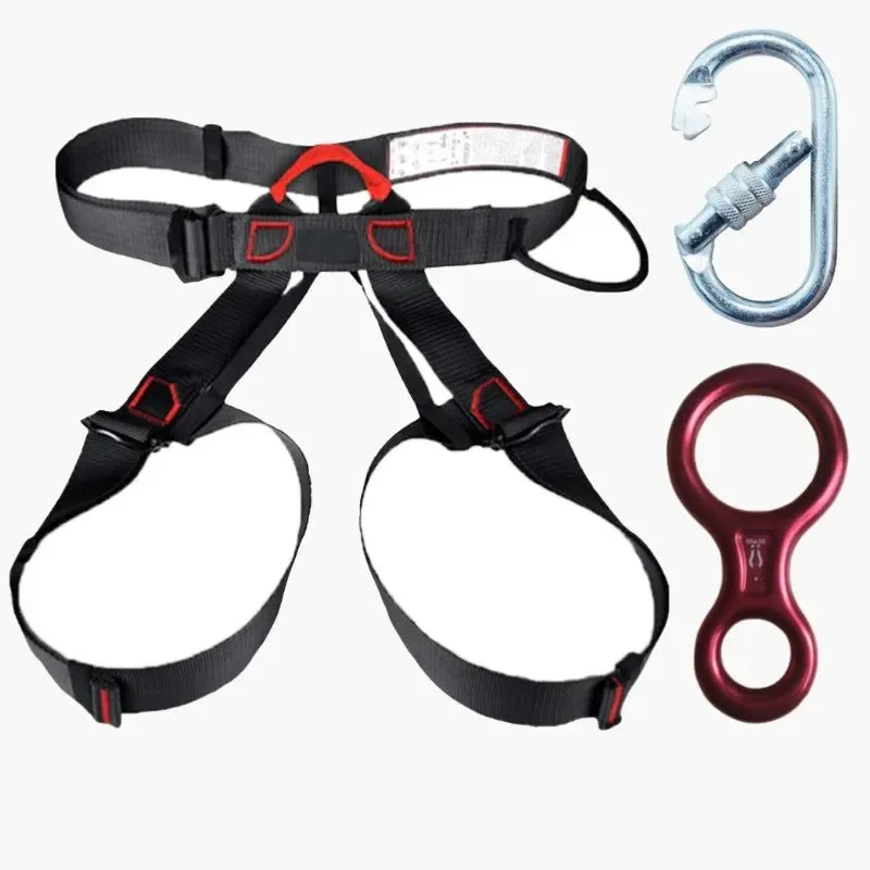 Environmentally Friendly Outdoor Hiking Climbing Harness Safety Belt - Adjustable Harness for Working Aloft and Glass Exterior Scrubbing Artisan
