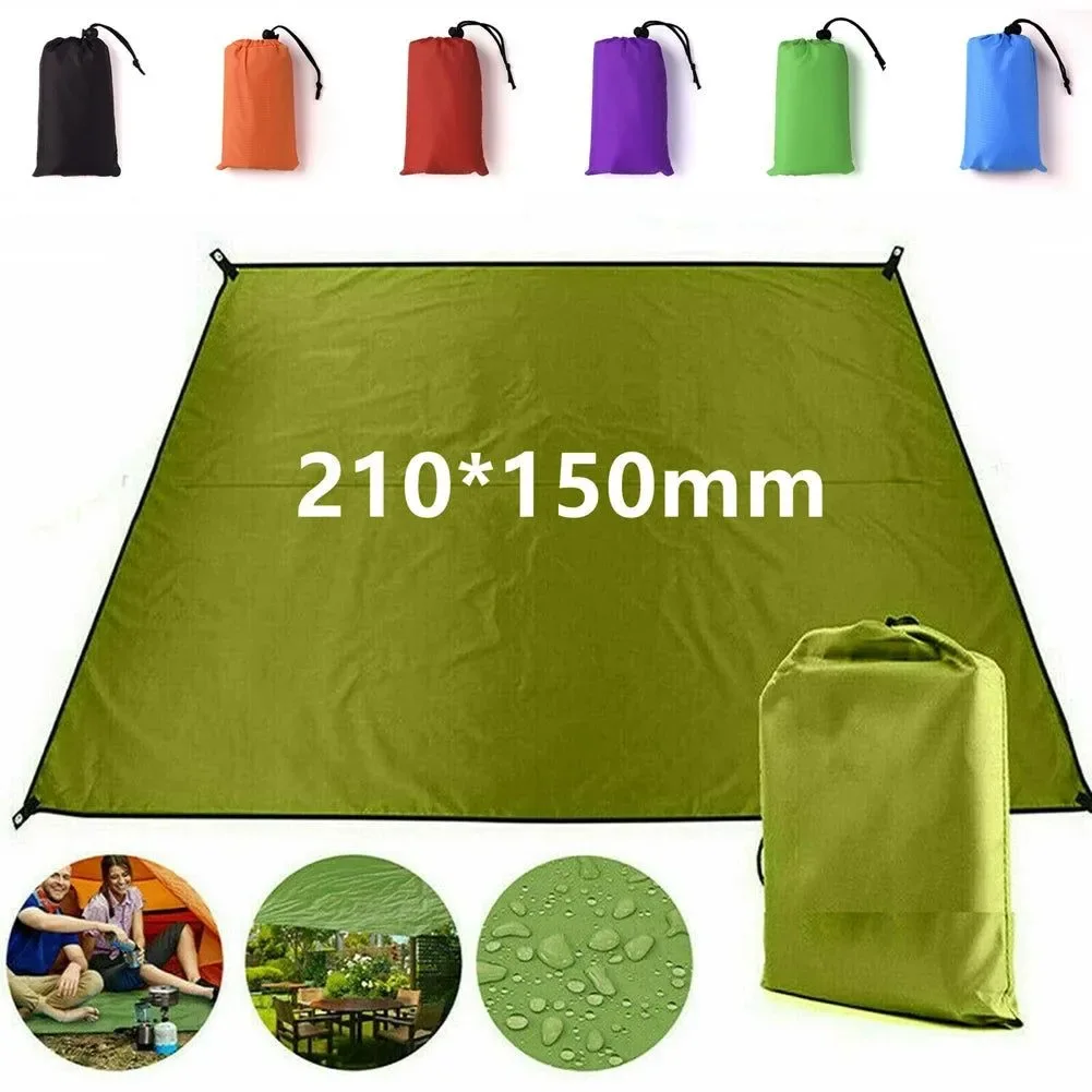 High-End Tent Tarp Rain Sun Shade - Hammocks Shelter Waterproof Camping Survival Sun Shelter Picnic Awning Cover Superior
