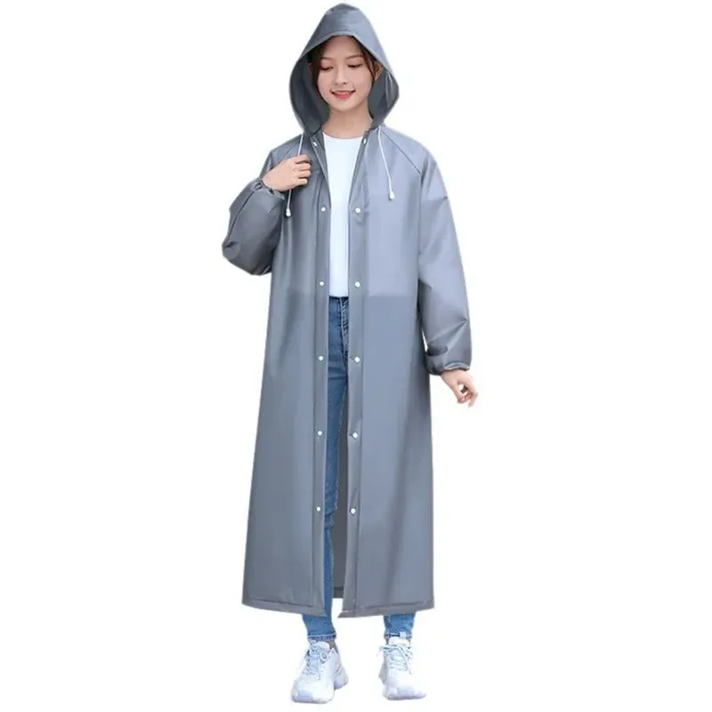 Refined Waterproof Travel Raincoat - Hooded Poncho for Fishing Camping Comfortable