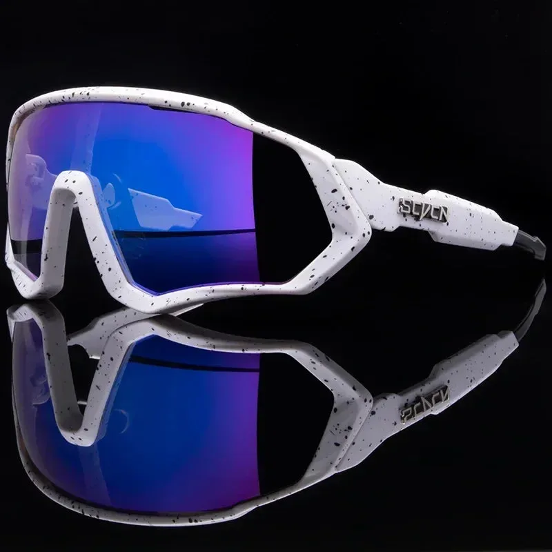 Expertly Made UV400 Cycling Sunglasses - Sports Eyewear for Cycling Running Fishing and Hiking Fine