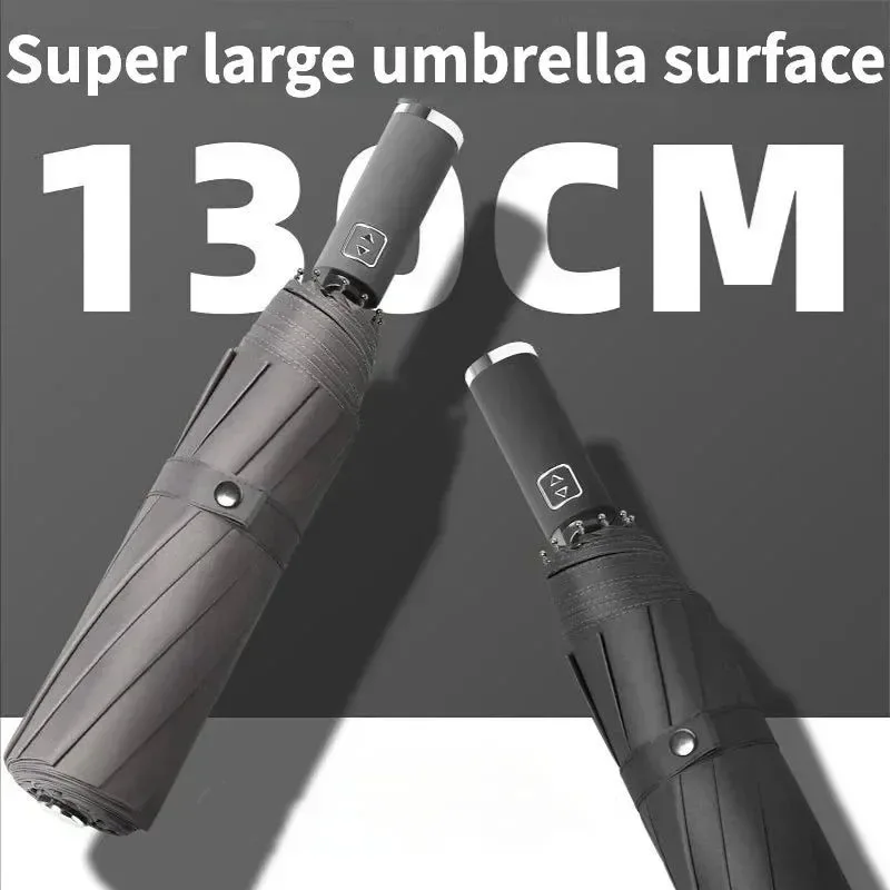 Official Windproof Super Large Fully Automatic Umbrella – UV Protection Waterproof Business Outdoor 4 Colors Elite