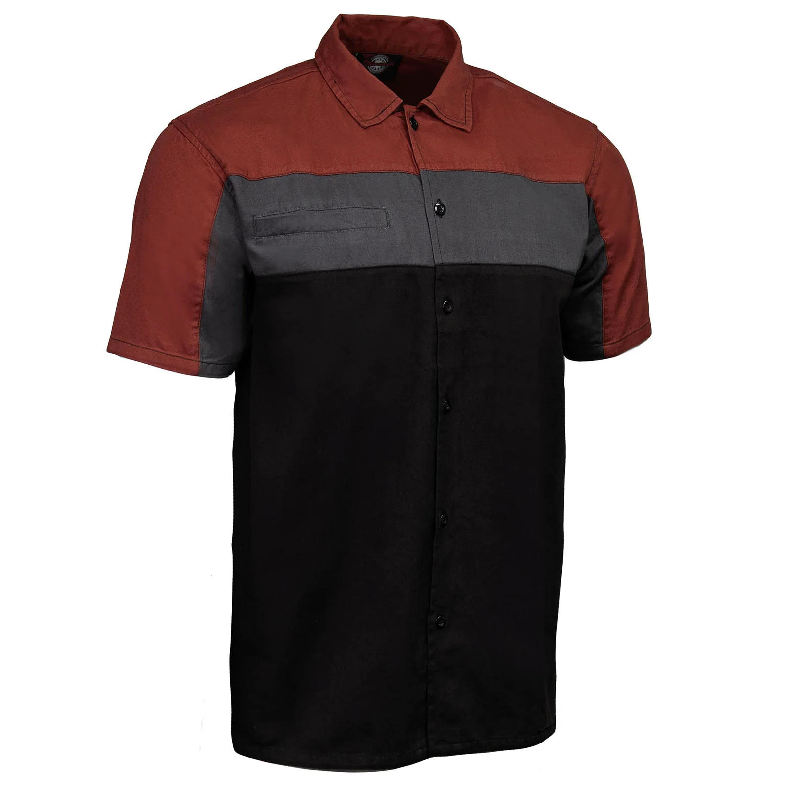 Natural MMCC Men's Pit Stop Polycotton Mechanic Shirt - MMC16009MMCC Pit Stop Mechanic Shirt Advanced
